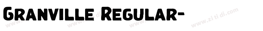 Granville Regular字体转换